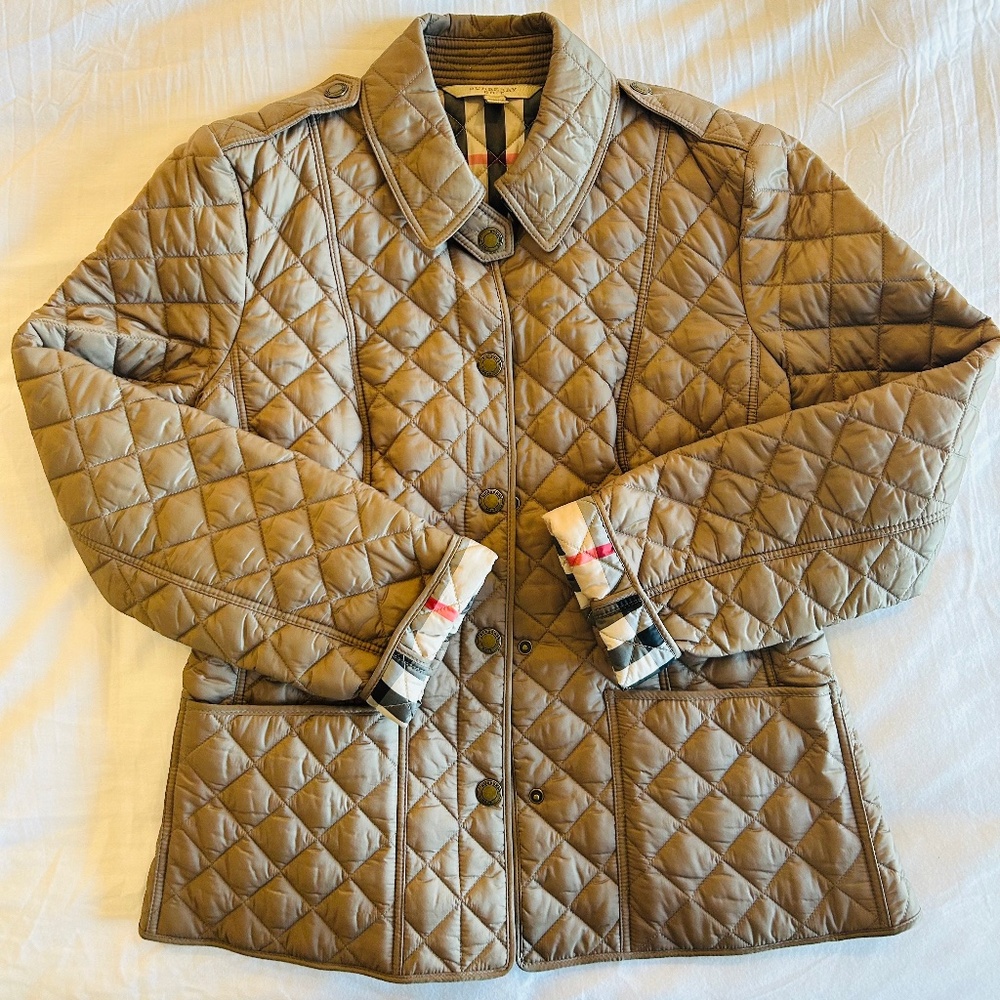 Burberry Brit Kencott quilted jacket - beige